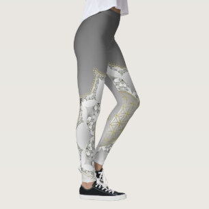 Legging Flor Da Vida - Mandala De Flores 1