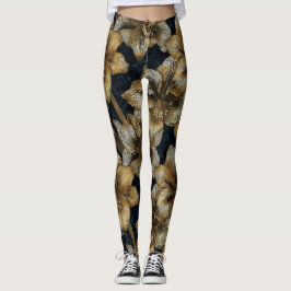 Legging Flor de Amarílis Edgy Yoga Fitness