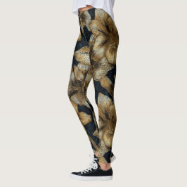 Legging Flor de Amarílis Edgy Yoga Fitness