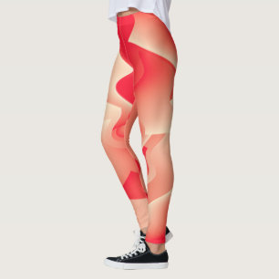 Legging flor de coral