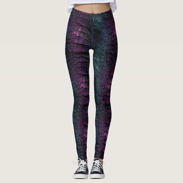 Legging Flor de Impressão Animal Dia das Mães Corrida (Frente)
