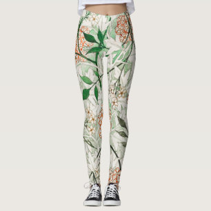 Legging Flor de Jasmim William Morris