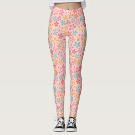 Legging flor de pré-disquete