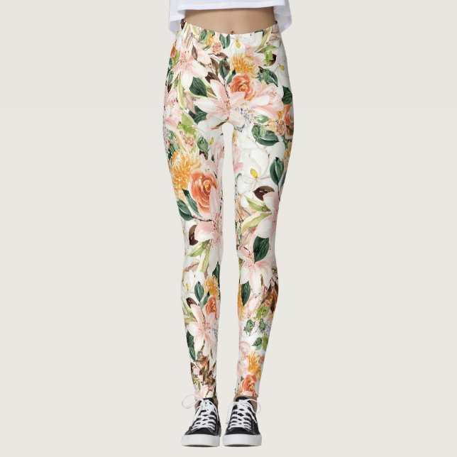 Legging Flor de Trompete (Frente)