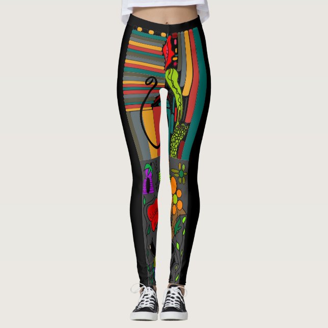 Legging Flor Girl (Frente)