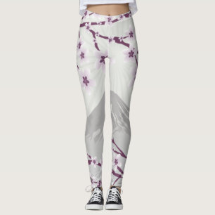 Legging Flor lavanda