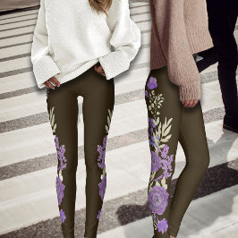 Legging Florais Festivos de Magos