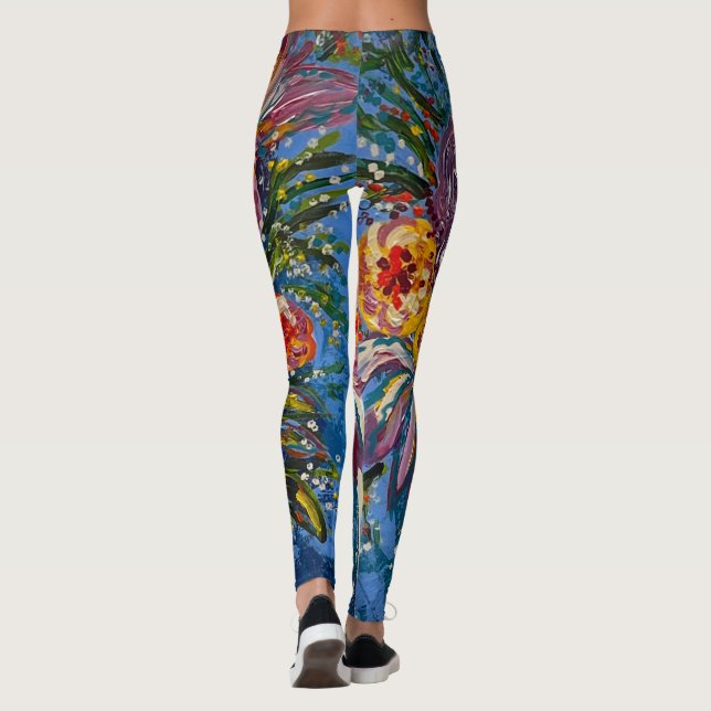 Legging Floral (Verso)