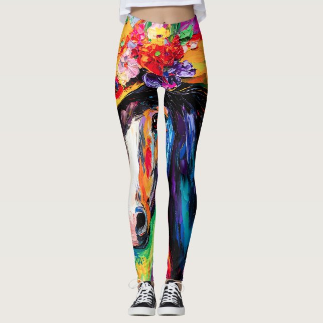 Legging Floral Blooming Stallion (Frente)