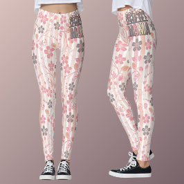 Legging Floral Boho Mama