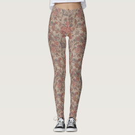 Legging Floral Boho Pattern – Artistic Bohemian Botanical 