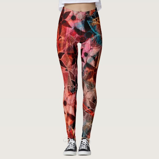 Legging Floral Colorida nº 3 (Frente)