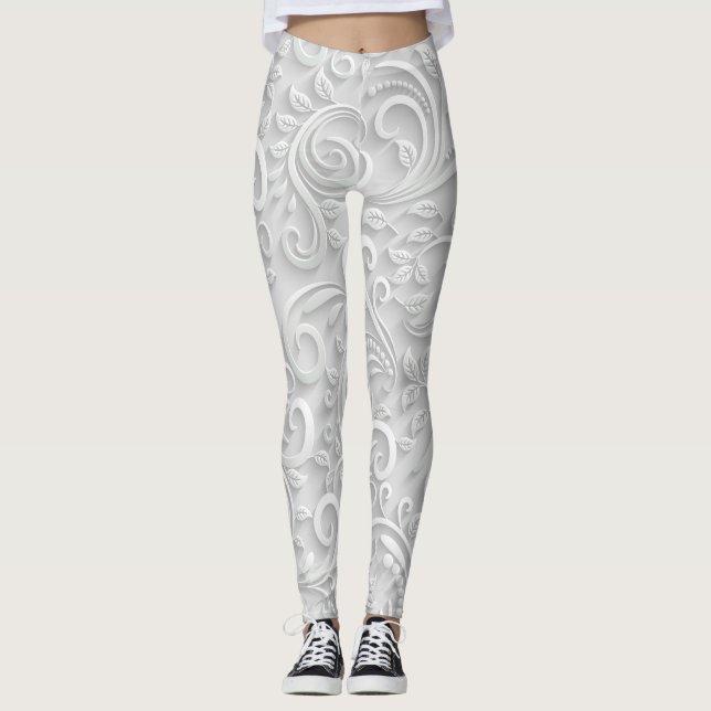 LEGGING "FLORAL DE NATAL 3D" (Frente)