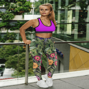 Legging Floral de Prado Rosa