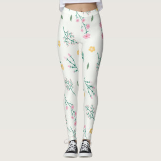 Legging Floral de Primavera de Flor