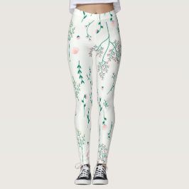 Legging Floral de Primavera de Flor