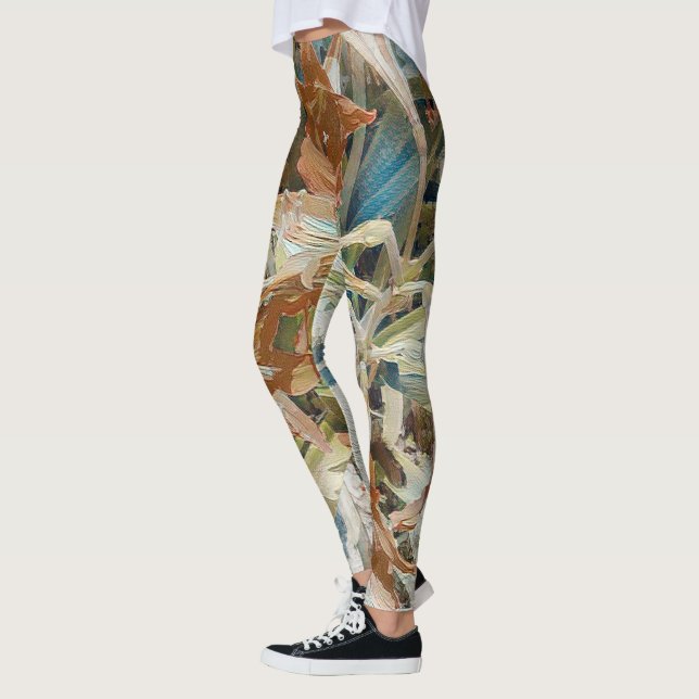 Legging Floral Exótico (Esquerda)