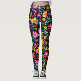 Legging Floral Fiesta mexicana