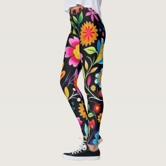 Legging Floral Fiesta mexicana
