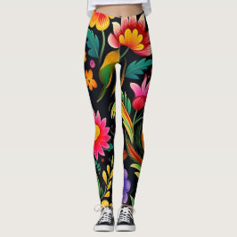 Legging Floral Fiesta mexicana