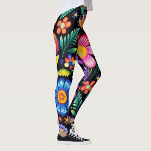 Legging Floral Fiesta mexicana