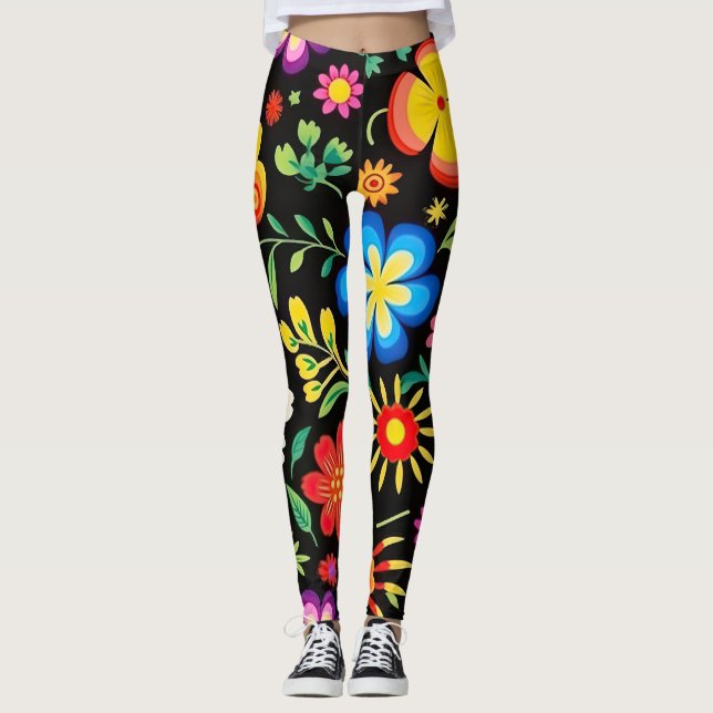 Legging Floral Fiesta mexicana (Frente)