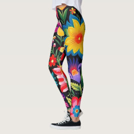 Legging Floral Fiesta mexicana