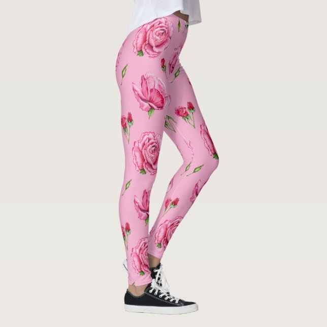legging floral peônia (Direita)