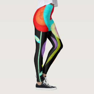 Legging - Floral Preto Enorme - Rupydetequila