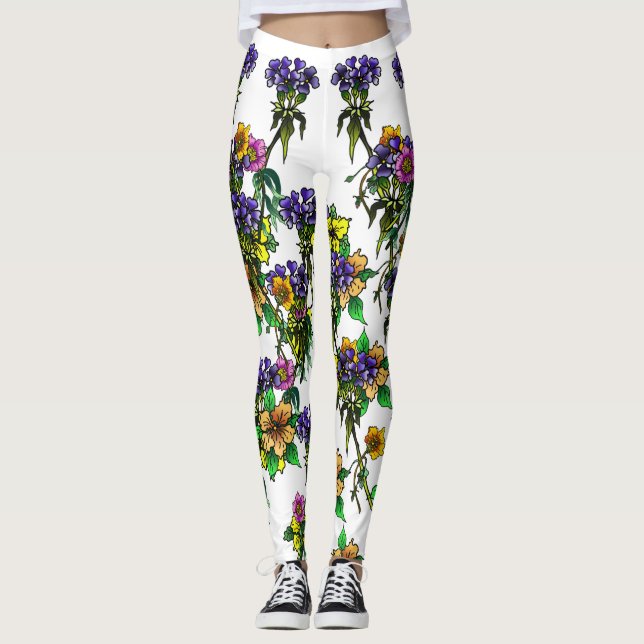 Legging Flores (Frente)