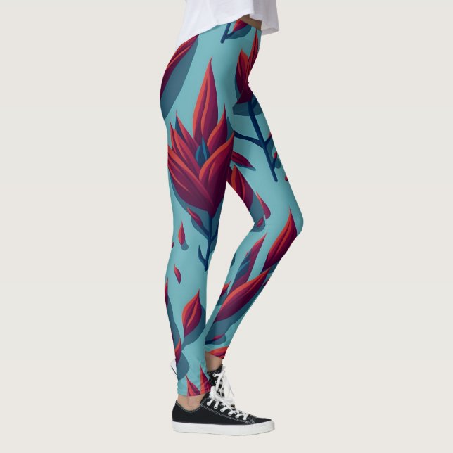 Legging flores (Direita)