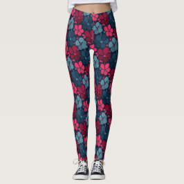 Legging flores boho
