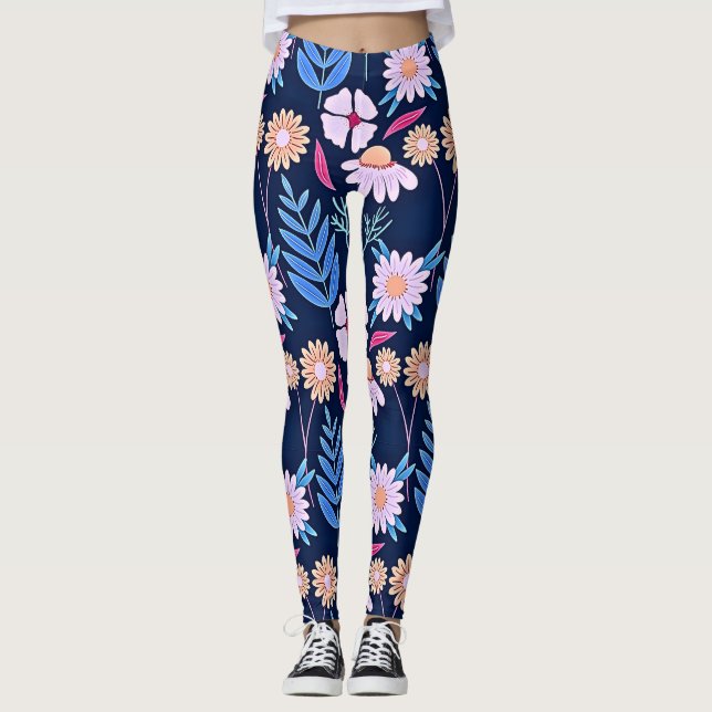 LEGGING FLORES BONITAS NA FRIGIDEZ! (Frente)