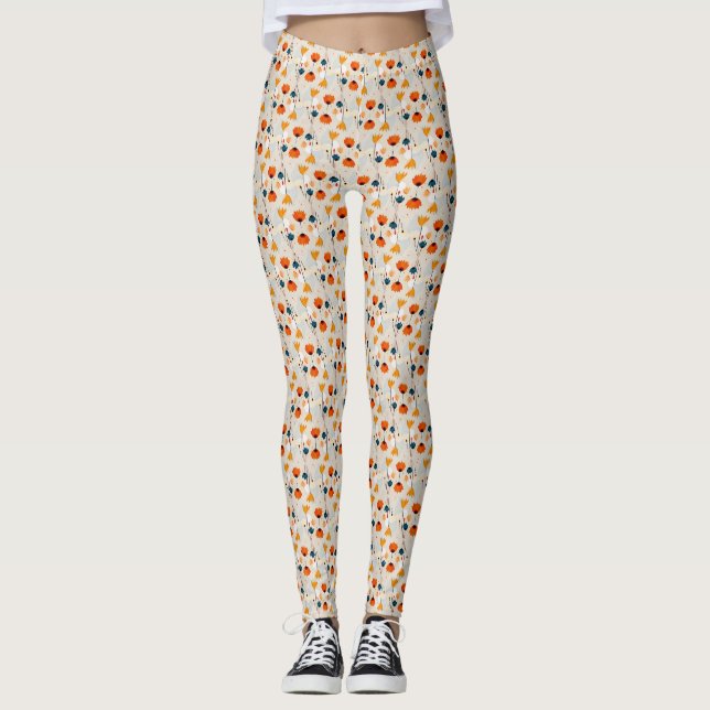 Legging Flores Coloridas Ditsy (Frente)