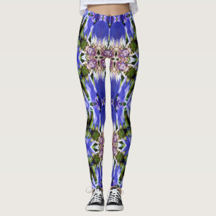 LEGGING FLORES CORNFLOWER