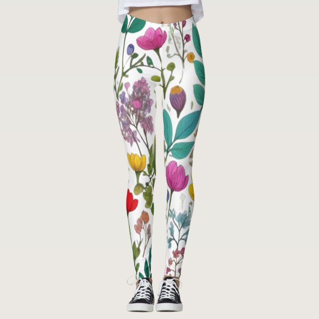 LEGGING FLÔRES DA FLORESTA (Frente)