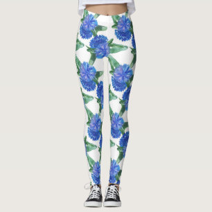 Legging flores de aquarela