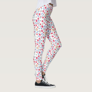 Legging Flores de Aquarela primavera