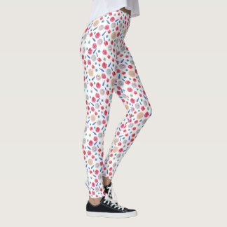 Legging Flores de Aquarela primavera