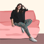 Legging Flores de Bell sobre o padrão de fundo verde-escur<br><div class="desc">Apresentando nossas incríveis leggings florais, perfeitas para adicionar um toque de elegância a qualquer roupa. Feitas com material alongado de alta qualidade, estas leggings oferecem o máximo conforto e um ajustado lisonjeiro. O belo design floral é atraente para os olhos e feminino, fazer-os perfeitos para as ocasiões casuais e penosas....</div>