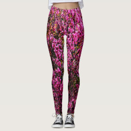 Legging Flores de broto vermelho..........