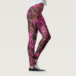 Legging Flores de broto vermelho..........