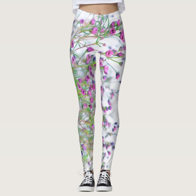 Legging Flores de Leitura (Frente)