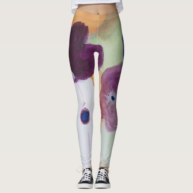 Legging Flores de Mola Anemone (Frente)