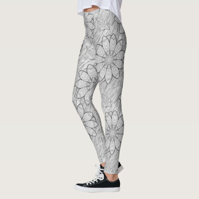 Legging Flores de Pedra (Esquerda)