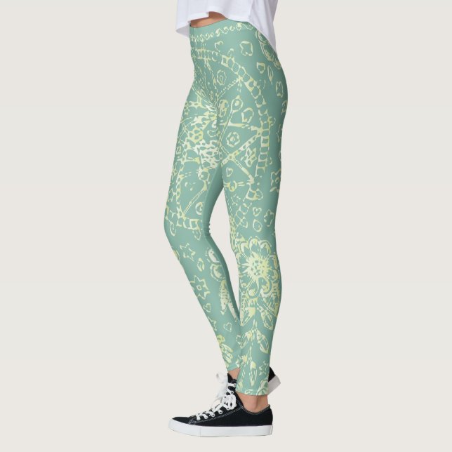 Legging Flores de Verão (Esquerda)