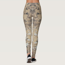 Legging Flores de Verão Japonesas