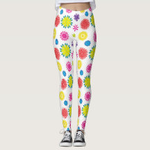 Flores Divertidas Jardim Colorido Fiesta