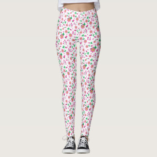 Legging Flores e Berries
