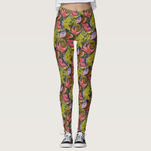 Legging Flores E Roios P25 A - Pernas